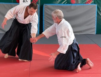 Hanmi handachi waza kote gaeshi
