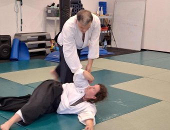 Shiho nage - kontrola