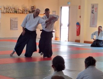 Shiho nage - praca uke