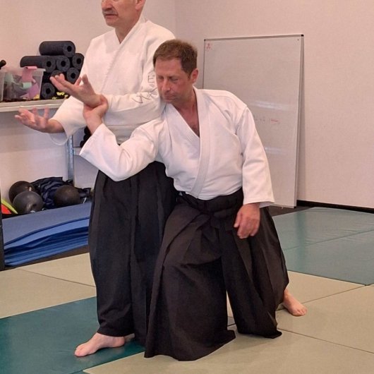 Iwama - Sokumen irimi nage Iwama - Sokumen irimi nage