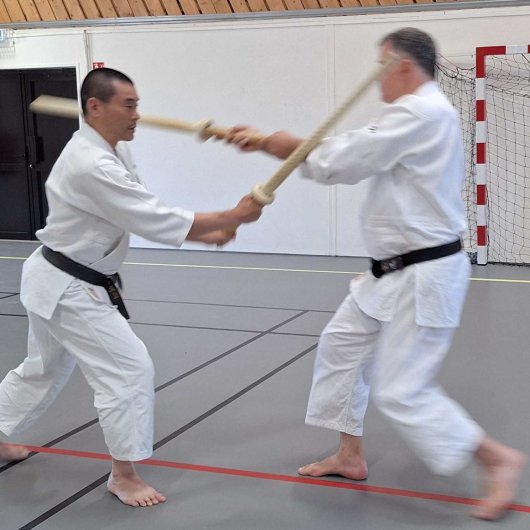 Kenjutsu - Kesa tachi zuke Kenjutsu - Kesa tachi zuke