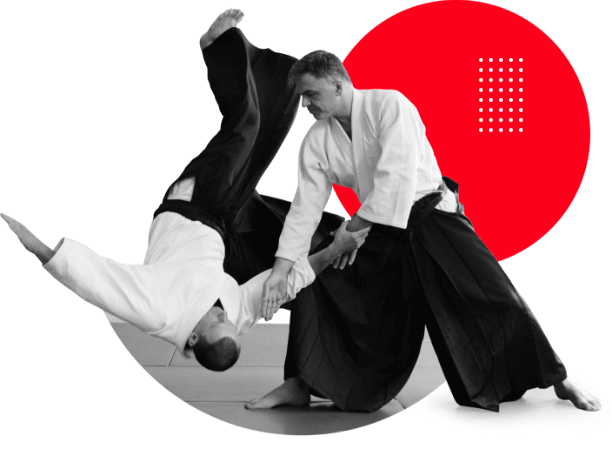 Podczas zajęć Aikido